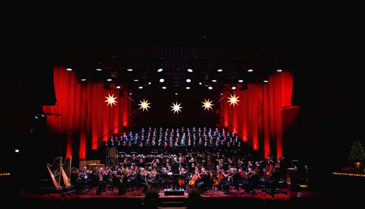 Fra julekonsert med Oslo-filharmonien